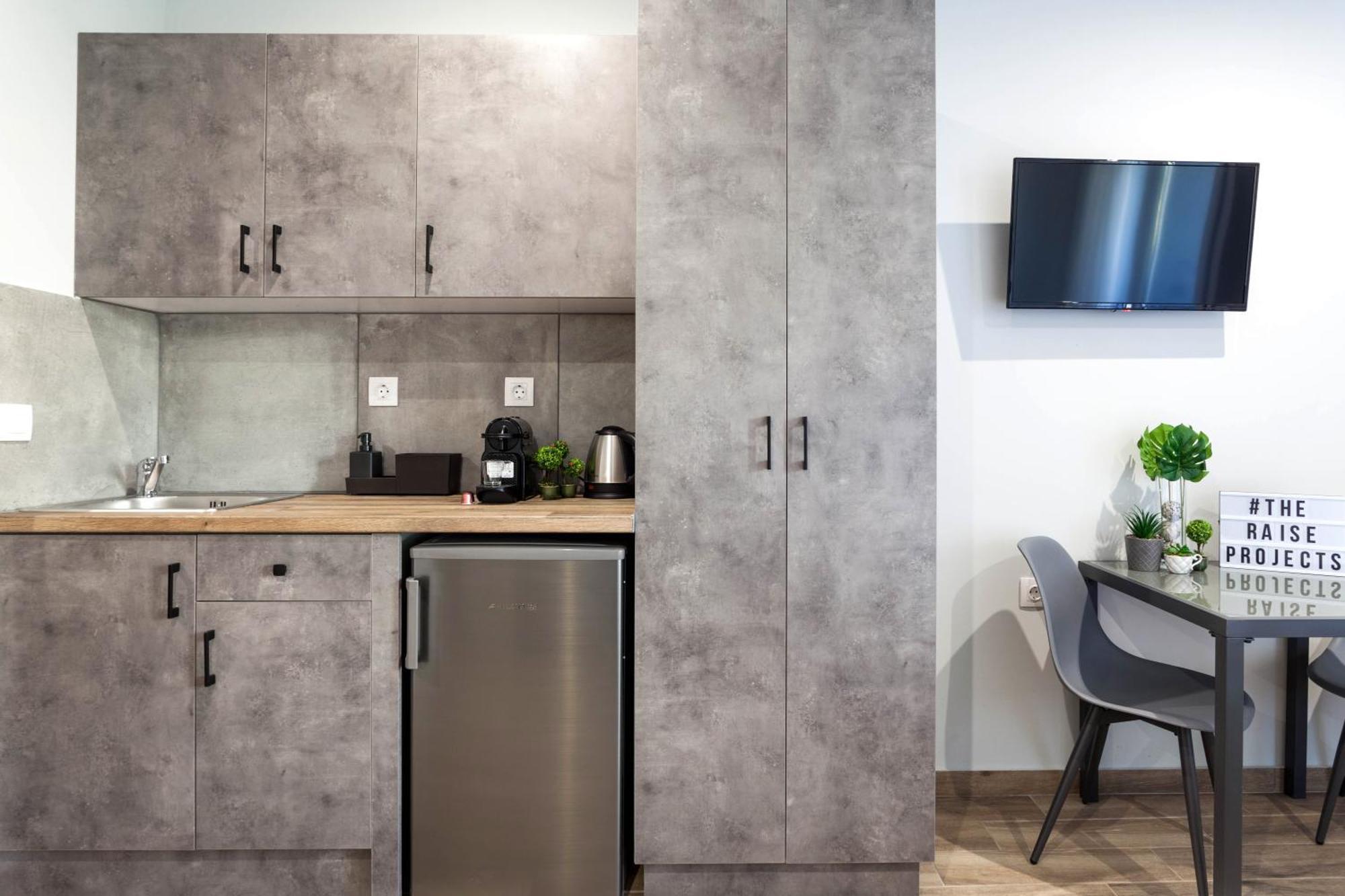 Raise Heraklion Boutique Apartments Phòng bức ảnh